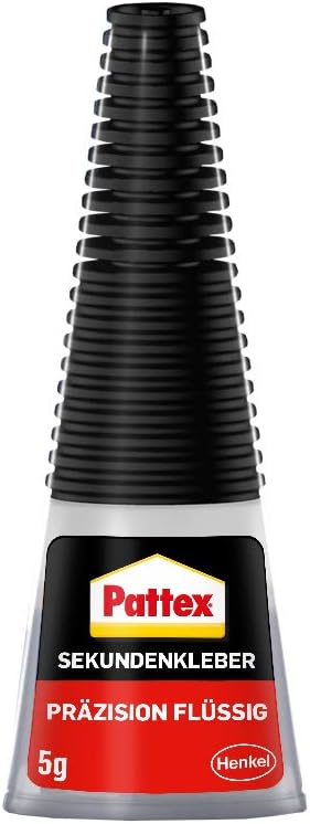 Pattex PSK5C Superglue Precision Super Glue for Precise Gluing Without Dripping Quick Drying, Dishwasher Safe Liquid Adhesive, 1 x 5 g - Image 4