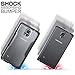 Samsung Galaxy Note 4 Case, SUPCASE Unicorn Beetle Series Premium Hybrid Protective Bumper Case for Galaxy Note 4 (2014 Release), Frost Clear/Black