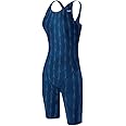 TYR Women's Solid Fusion 2 Open Back Swimsuit - U12 Compliant, Navy, 32