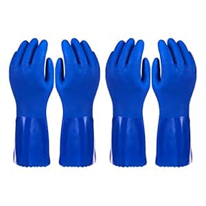 Amazon.com: Pack of 2 Pairs Household Gloves - Cotton