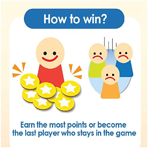 2021 New Card Game, “Guess What” TeamKids Board Game with Round Turntable and 2-Minute Sand Timer|Super Fun & General Knowledge for Kids and Family