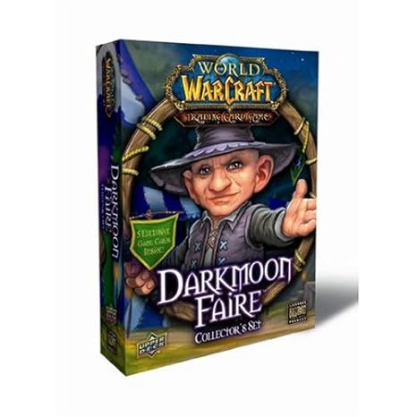 World of Warcraft TCG WoW Trading Card Game Darkmoon Faire Collector's Set [Toy]
