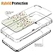 KINFUTON iPhone SE Case 2020,iPhone 8 Case,iPhone 7 Case with Screen Protector,Girls Women Flowers/Floral Cover Hard PC Back and Soft TPU Bumper Slim Clear Phone Case for iPhone 8 iPhone 7/iPhone SE