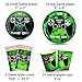 WERNNSAI Video Game Party Tableware Set - Game Theme Party Supplies for Boys Game Players Geeks Includes Cutlery Bag Table Cover Plates Cups Napkins Straws Utensils Serves 16 Guests 146 PCS