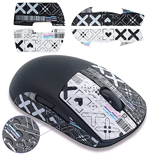 JOMKIZ Mouse Grip Tape fit for Logitech G Pro Superlight,SelfAdhesive,PreCut,SweatResistant