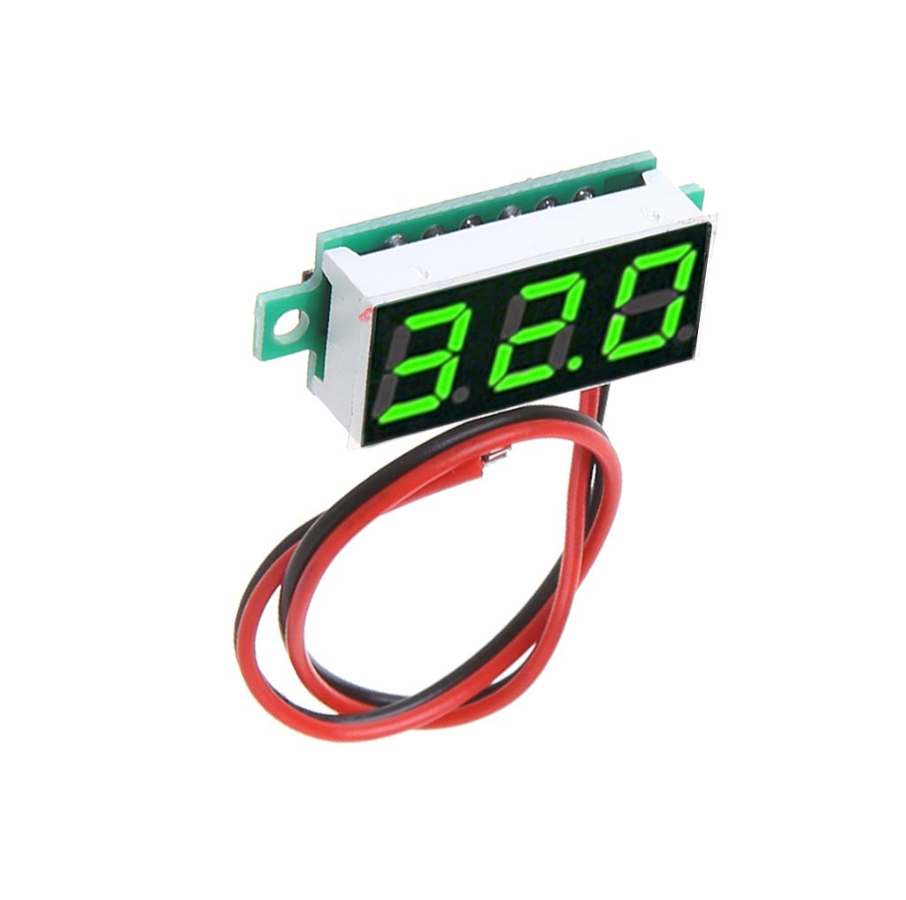 Abnana 0 28 Inch Dc 2 5v 30v 2 Wires Mini Digital Voltmeter Voltage Tester Meter Led Screen Electronic Parts Blue Voltage Testers Looking For Sales Agent Www Kehati Or Id
