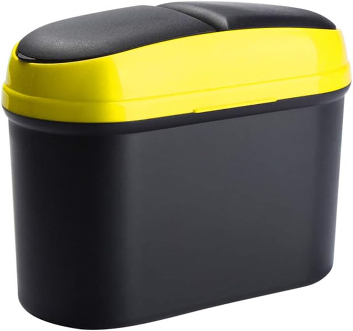 Bote de basura gris para automóvil, Bote de basura multifunción para