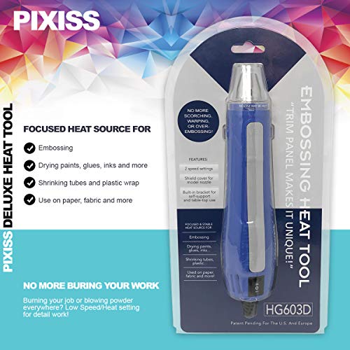 Embossing Heat Tool Heat Gun, Dual Temperature Speed Professional Heat
