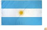 AZ FLAG Argentina Flag 2x3 ft 100D Polyester with Two Metal Grommets view 4