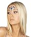 Face Jewels Glitter Gems Rhinestones – Eye Body Jewels Gems | Rhinestone Stickers | Body Glitter Festival Rave & Party Accessories by SoJourner (Sky Queen)