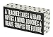 Primitives by Kathy 21495 Polka Dot Trimmed Box Sign, 3