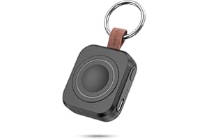 ACEQINGSE for Samsung Galaxy Watch Charger,1200mAh Portable Charger for Samsung Galaxy Watch 8/8 Classic/7/Ultra/6/6 Classic/5/5 Pro/4/3,Active 2/1 (Black)