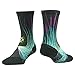 HUSO Unisex Fashion Digital Printing Sports Crew Hiking Socks 3, 4, 7 Pairs