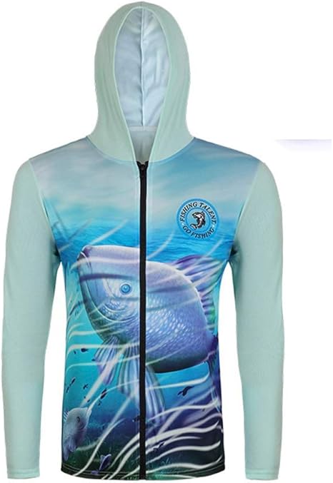 Amazon Co Jp Ajbh ジャージ釣り超軽量夏釣り服クイックドライサンプロテクション釣りシャツアンチuv釣り服 Color Style4 Size L ホーム キッチン