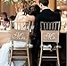 Borang Mr. & Mrs Burlap Chair Banner Set Bride & Groom Chair Signs for Wedding Decorations, Engagement Party Supplies