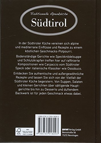 Traditionelle Alpenküche Suedtirol