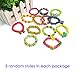 UNGLINGA Pre Filled Easter Eggs with Toys Inside Plastic Surprise Egg Hut Easter Basket Stuffers for Boys Girls - Pull Back Cars, Eyes Finger Puppet, Light Up Ring, Bead Bracelets