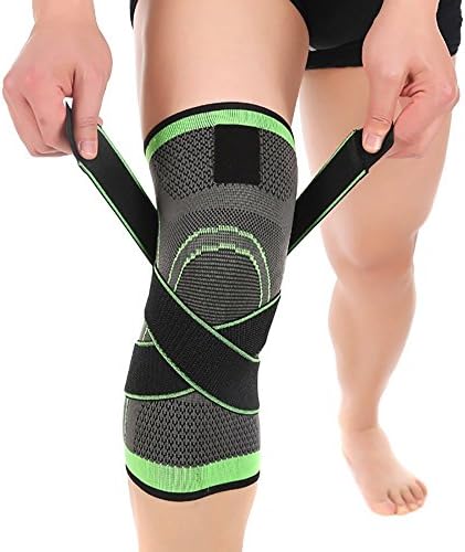 Professional Bandage Ankle Wrist Knee Knee Tennis Basketball Support Bracket Sports Foot Care Boxing Expulsion Thai Boxing Ankle Taekwondo Foot Protector (Knee Support, M)