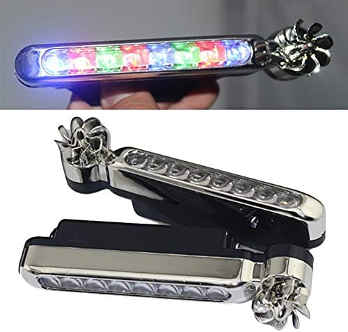 HsgbvictSDaytime Running Light Other Light Light 2Pcs Universal Wind Power LED Driving Fog Decor Lamp DRL Daytime Running Light - 3 Color