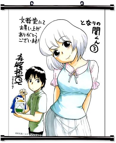 Tonari No Seki Kun Anime Tela De Pared Poster De Desplazamiento Tonari No Seki Kun Anime Tela De Pared Poster De Desplazamiento