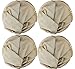 ABN Canvas Wheel Covers - 42 Inches, Set of 4, Best for RV, Car, Camper, Trailer, Truck, SUV