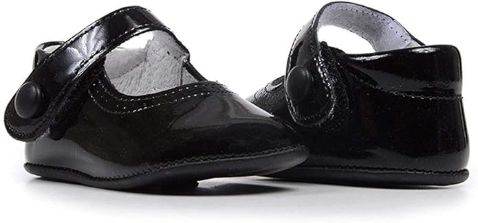 infant white patent leather shoes