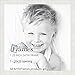 ArtToFrames 20x20 Inch White Picture Frame, This 1.25