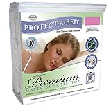 Protect-A-Bed Premium Waterproof Full Mattress Protector