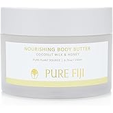 PURE FIJI Nourishing Body Butter, Coconut Milk & Honey (6.7oz/200ml)
