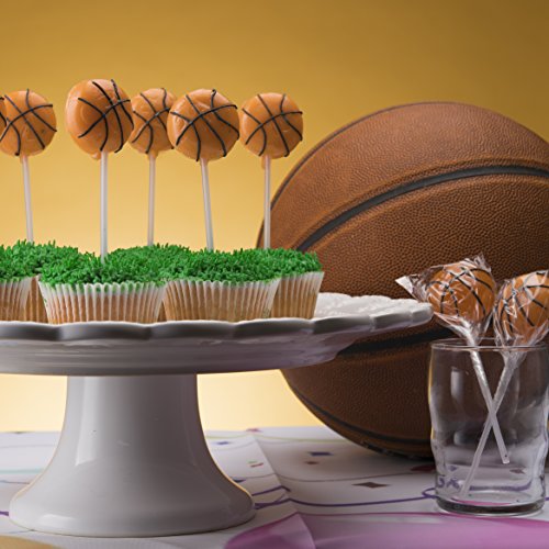 Prextex Basketball Lollipops Kids Sports Ball Suckers For Birthday
