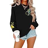 Magic Kingdom Sweatshirt Women Embroidered Princess Sweater Cute Fairy Shirt Family Vacation Castle Graphic Top