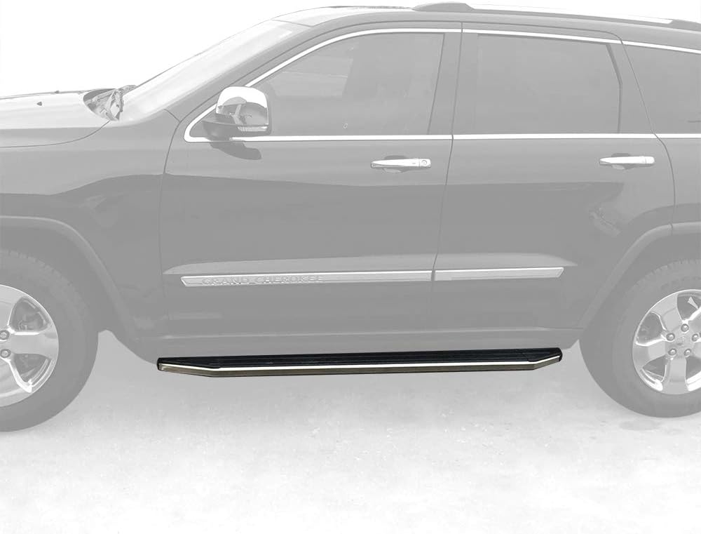 Motors Side Steps Running Boards Nerf Bars Aluminum Fits Jeep Grand Cherokee 20112020 Auto