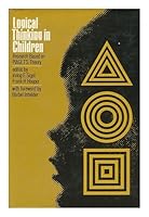 LOGICAL THINKING IN CHILDREN: Research Based on Piaget's Theory. B0006BUGV6 Book Cover