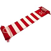 FOCO Nottingham Forest FC Bar Scarf, Red, Red, 152cm x 18cm