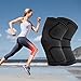 Slimerence Compression Knee Brace, Knee Sleeve Support for Sports, Running, Jogging, Basketball, Joint Pain Relief and Meniscus Tear Injury Recovery More Fits Men and Women