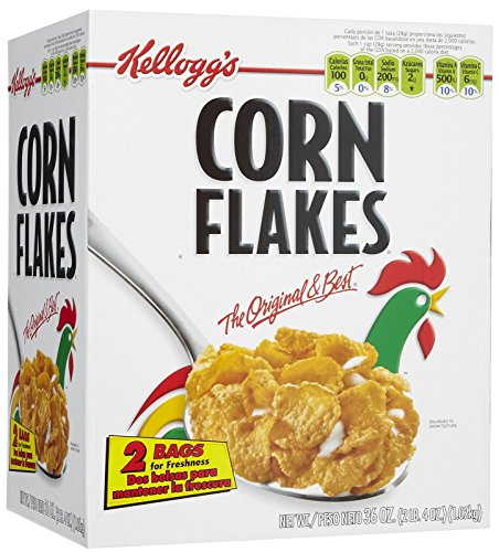 Kellogg s Corn Flakes Corn Flakes Cereal, 36 ounce
