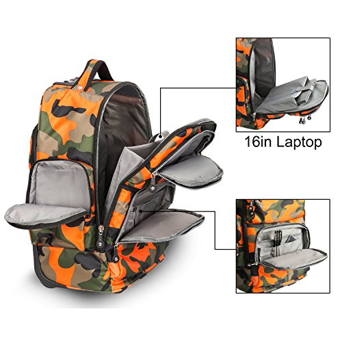 hollyhome rolling backpack