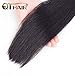 QTHAIR 12A Straight Human Hair Bundles(18 18 20,300g,Natural Black) 100% Unprocessed Human Hair Extensions Indian Straight Virgin Human Hair Bundles