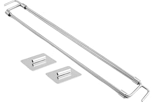 RV Adjustable Tension For Bars for Refrigerators & Cabinets – 12.5–22.3 in Stainless Steel (304) Food-Safe Guard Rails, Compa