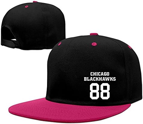 Fashion Personalized 88# Ice Hockey Player Patrick Kane Sun Hats Caps RoyalBlue