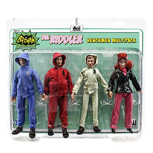 Batman Classic TV Series Action Figures: The Riddler Henchman Four-Pack