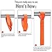 Cartman Ratchet Tie Down, 4Pk 15Ft, 500Lbs Load Cap/ 1500Lbs Break Strength, Cargo Straps for Moving Appliances, Lawn Equipment, Motorcycle in a Truck, With Carry Bag