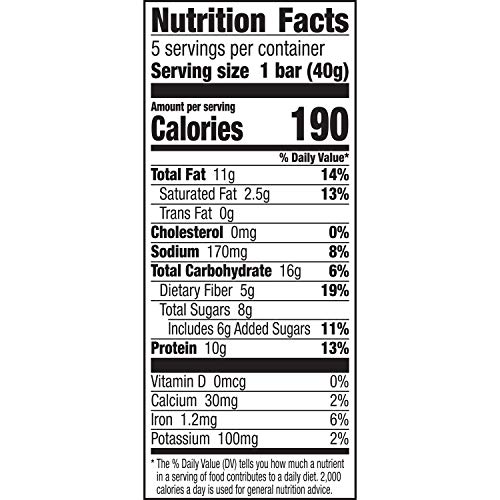 NATURE VALLEY PROTEIN GRANOLA BARS, BLUEBERRY NUT, CHEWY SNACK BARS, 5 BARS, 7.1 OZ