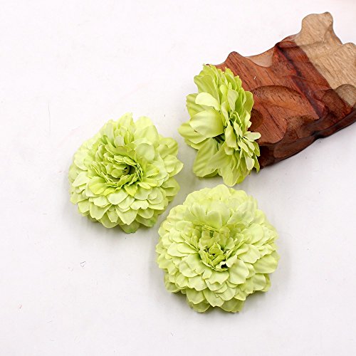 Fake Flower Heads Bulk Silk Marigold Artificial Flowers Wedding Party