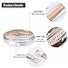MALDON Plus Size Casual Leather Wrap Bracelet with Magnetic Clasp for Women,Lady,Wife Gift,Large Size,16 to 18 inches (Silver, 16)