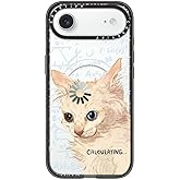 CASETiFY Impact iPhone 17 Air Case [Slim/Compatible with Magsafe / 8.2 ft. 4X Military Grade Drop Protection] - Calculating... - Clear Black