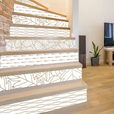 Sticker Contremarche Leaf Lot De 4 Stickers 1m X 20 Cm