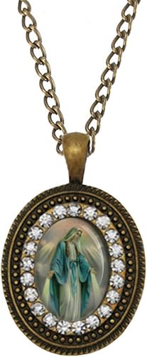 virgin mary necklace amazon