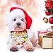 Dog Bandana Christmas Dog Scarves and Thanksgiving Day Dog Triangle Bibs Scarf Holidays Set for Large Medium Small Dogs Cats, Pet Bandana Pack Xmas Gifts for Dogs Neckerchief Accessories