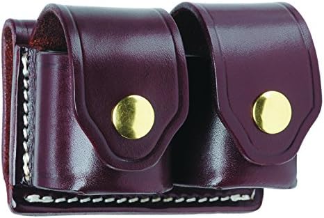 TRIPLE K 103 Double Speedloader Pouch Walnut Oil